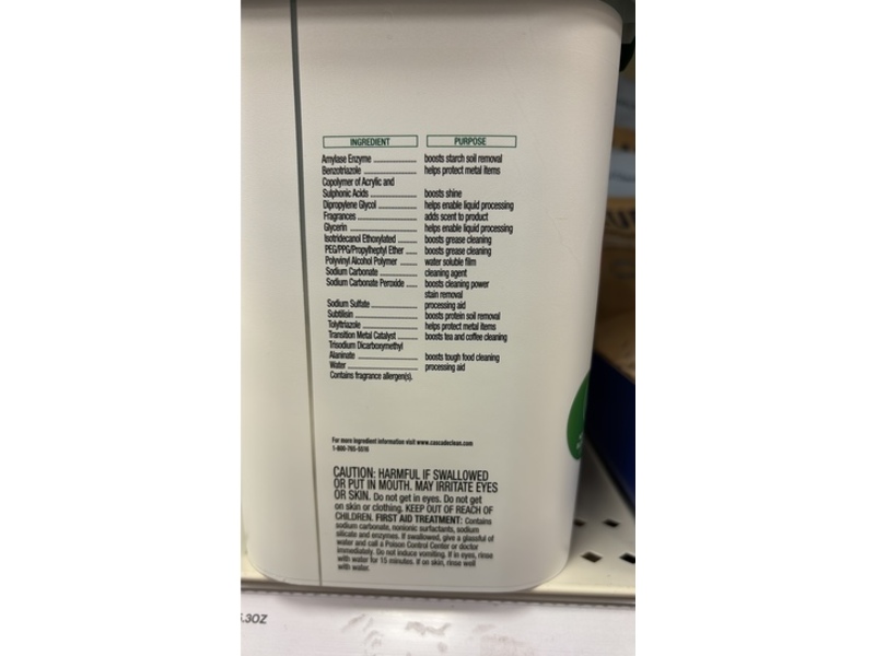 Cascade Free & Clear ActionPacs, Lemon Essence, 25.3 oz/719 g, 47 Pacs