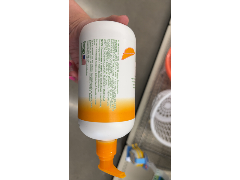 Arm & Hammer Essentials Liquid Hand Soap, Tropical Mango, 12 fl oz/355 mL