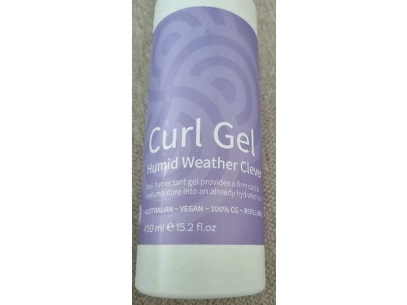 Clever Curl Humid Weather Curl Gel, 15.2 fl oz/450 mL
