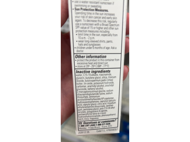 La Roche-Posay Mela B3 Uv Daily Sunscreen, SPF 30, 1.35 fl oz/40 mL