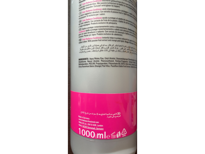 Kadus Professional Colour Radiance Conditioner, 1000 mL