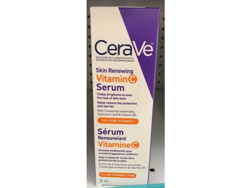 Cerave Skin Renewing Serum, Vitamin C, 30 mL