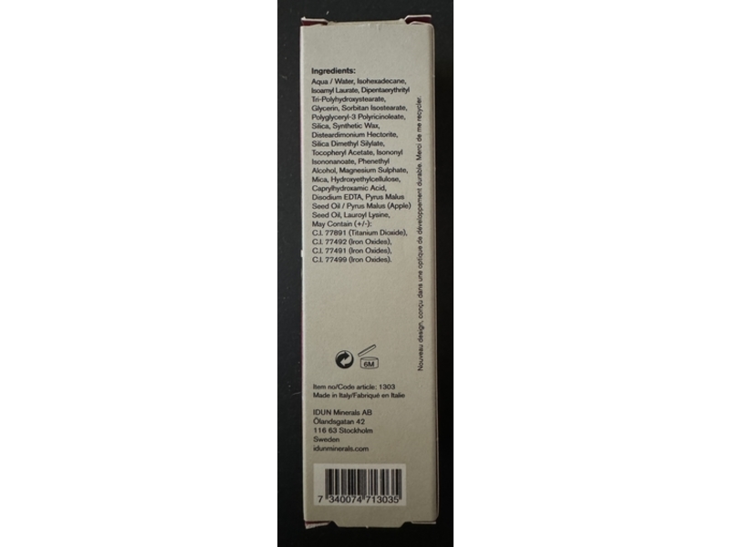 Idun Minerals Nordic Veil Saga Foundation, 303 Saga, 0.88 fl oz/26 mL