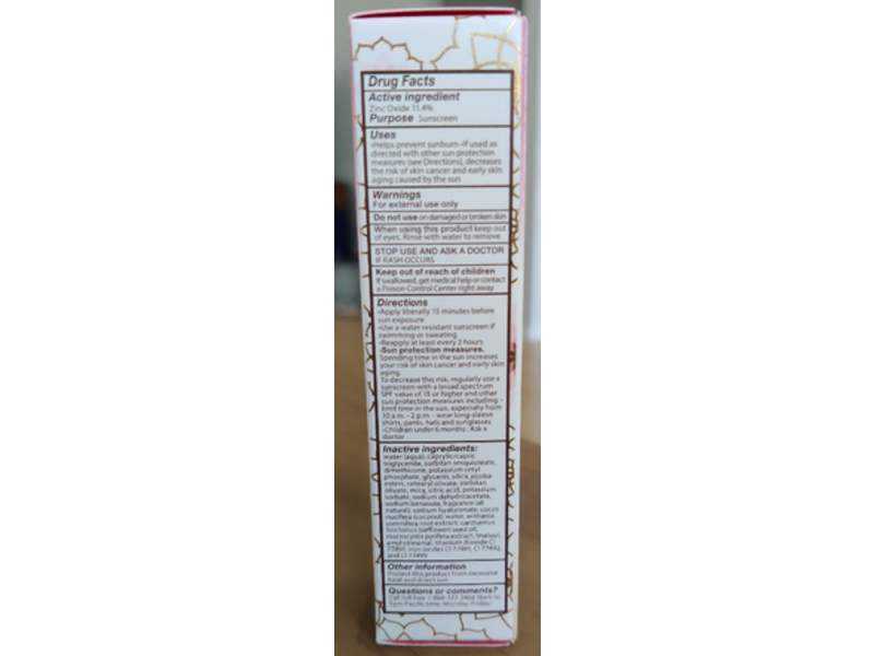 Pacifica Ultra CC Cream Radiant Foundation, SPF 17, Warm/Light Color, 1 fl oz/30 mL