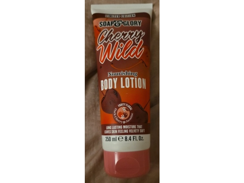 Soap And Glory Nourishing Body Lotion, Cheery Wild, 8.4 fl oz/250 mL