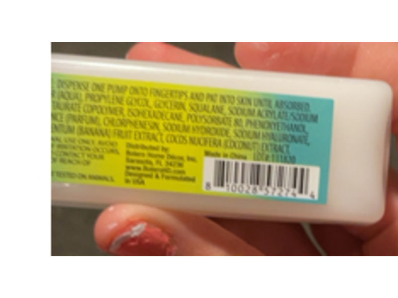 Bolero Beverly Hills Hydrating Concentrated Elixir, Banana + Coconut Milk, 1.7 fl oz/50.2 mL