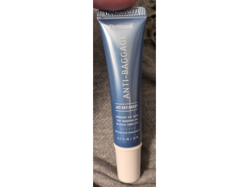 Dermasil Jet Set Reset Anti-Baggage Overnight Eye Serum, 0.5 fl oz/15 mL