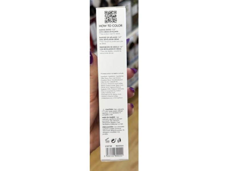 Bondbar Bonding Permanent Hair Color, High lift Neutral Blonde, 2.05 oz/58.2 g