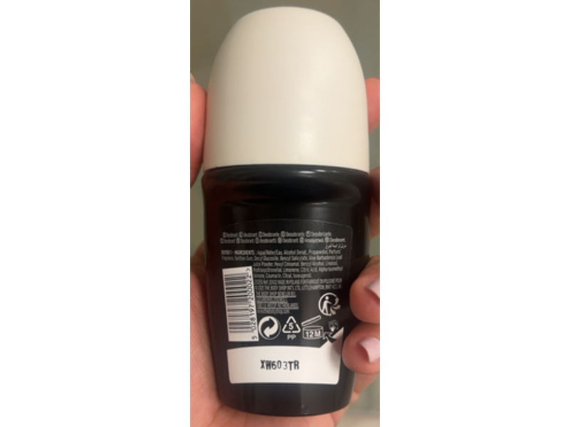 The Body Shop Deodorant Roll- On, Black Musk, 1.69 fl oz/50 mL