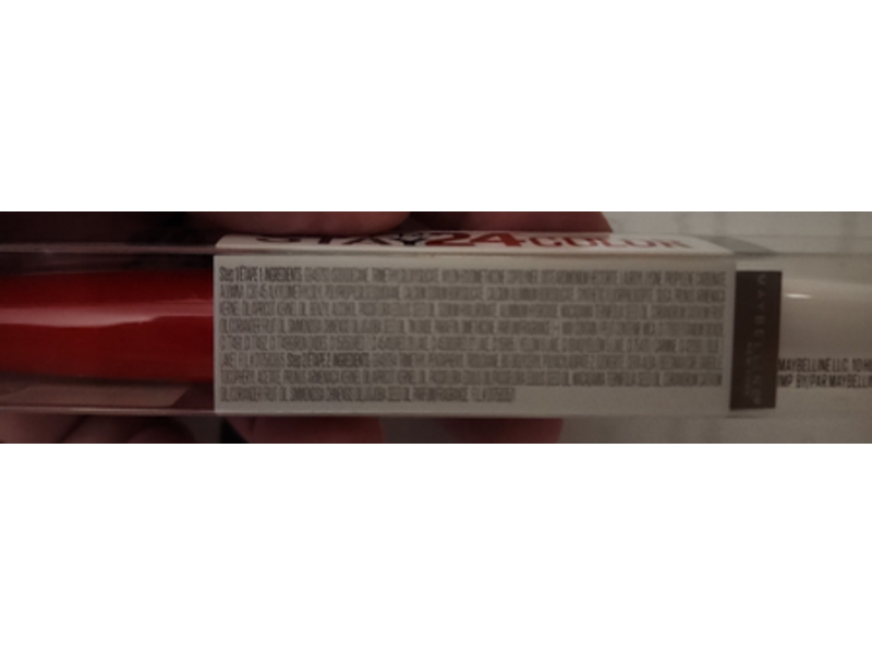 Maybelline New York Superstay 24 Liquid Lipstick, Steady Red-Y