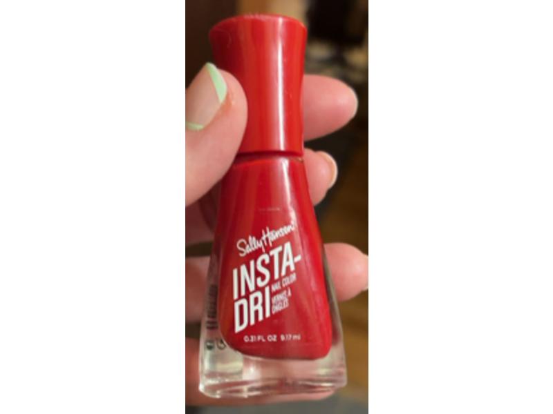Sally Hansen Insta Dri Nail Color, Asap Apple, 0.31 fl oz/9.17 mL