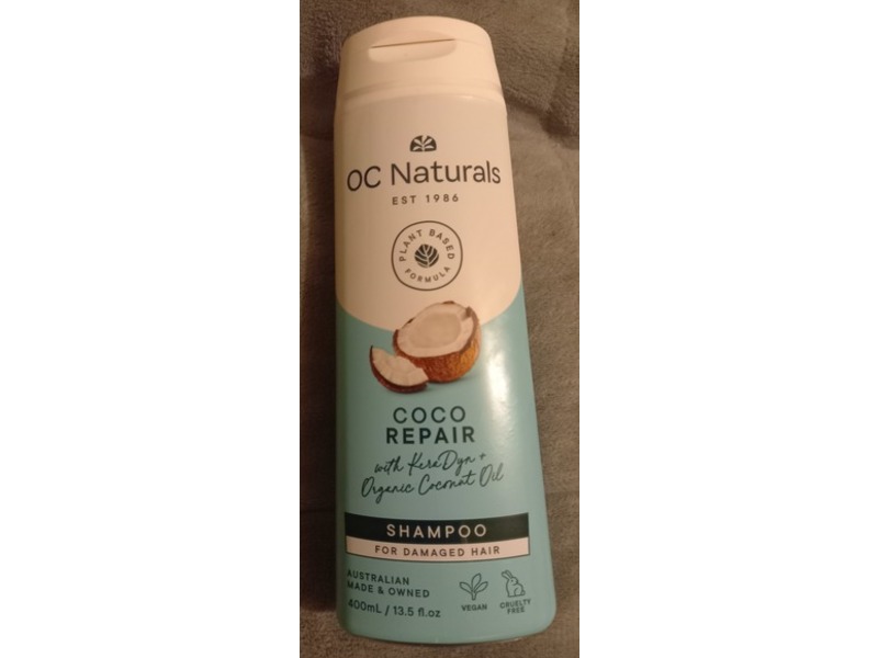 Oc Naturals Shampoo, Coco Repair, 13.5 fl oz/400 mL