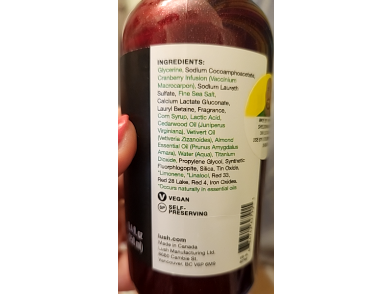 Lush Scan Me For Scares Shower Gel, 8.4 oz