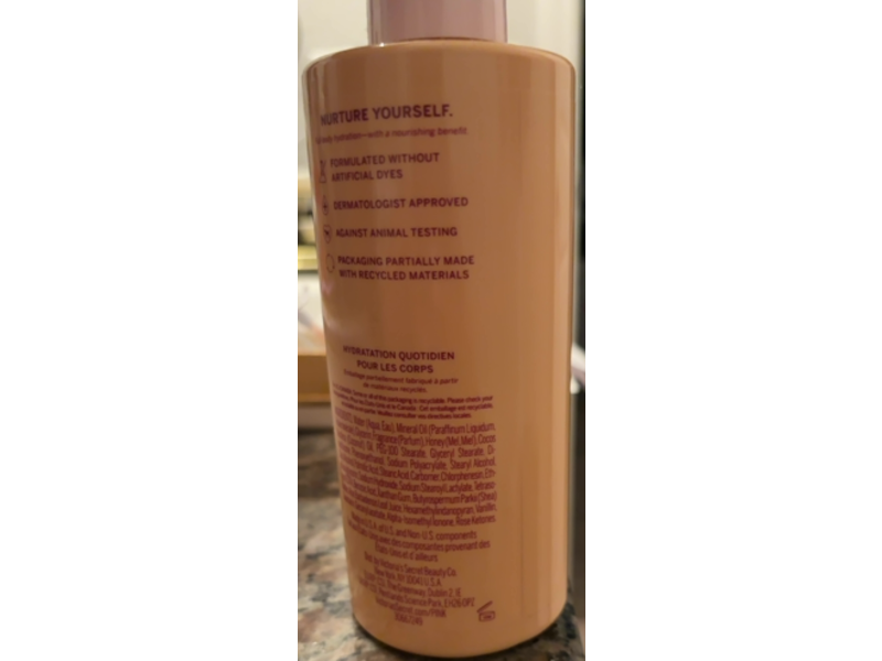 Victoria's Secret Pink Daily Drench Body Lotion, Rich Honey, 12 fl oz/355 mL