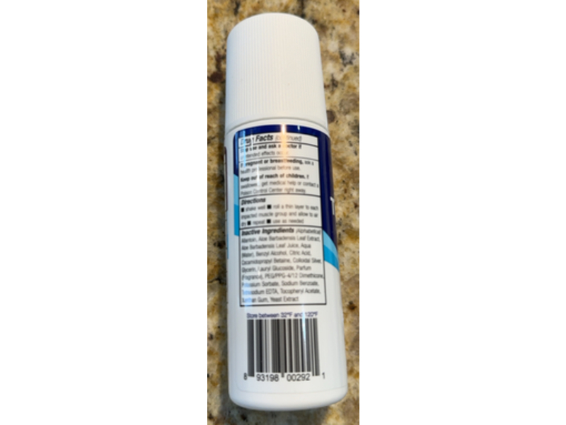 Theraworx Foot Cramp Roll-On, 2.5 fl oz/74 mL