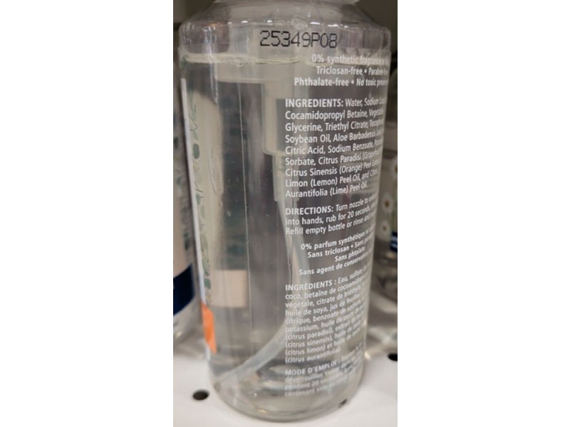 Eco-Max Gentle Foaming Hand Soap, Citrus Grove, Aloe Vera+Vitamin E, 10.5 fl oz/310 mL