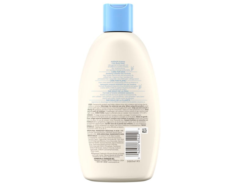 Aveeno Eczema Care Body Wash, Colloidal Oat & Provitamin B5, 236 mL