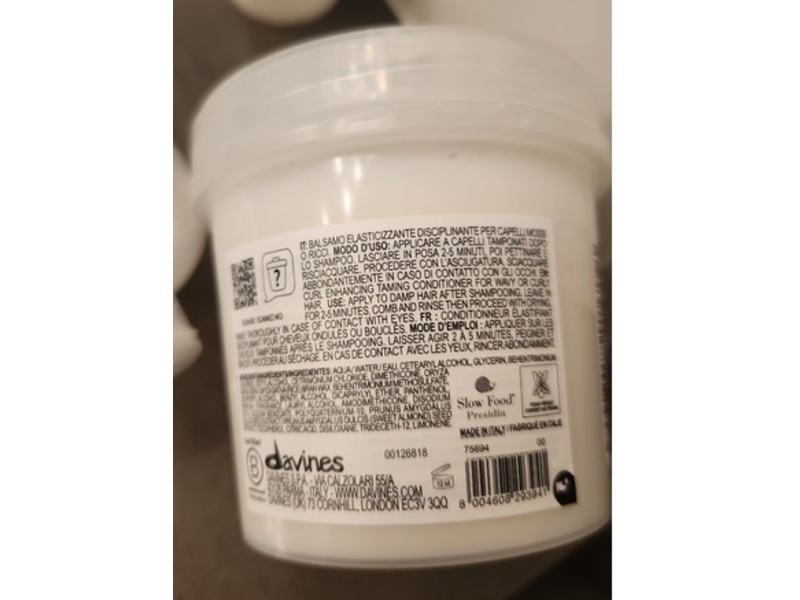 Davines Curl Conditioner, Love, 8.77 oz/250 mL
