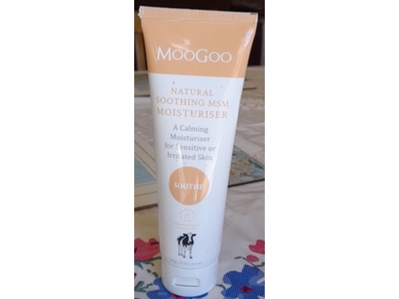 Moogoo Natural Soothing MSM Moisturiser, 4.2 oz/120 g