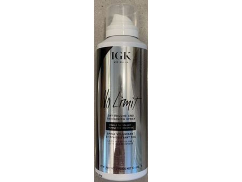 IGK NO LIMIT Dry Volume And Thickening Spray, 5.4 fl oz/177 mL