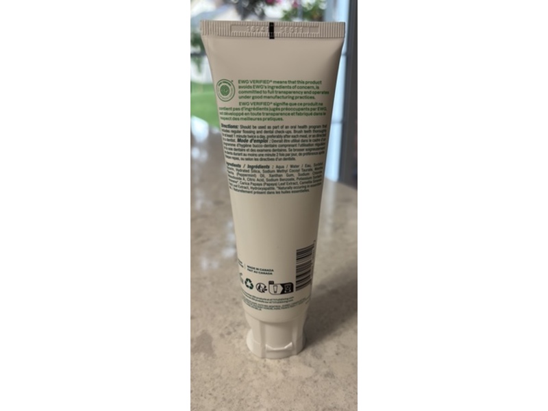 Attitude Super Leaves Toothpaste, Whitening, 4.2 oz/120 g