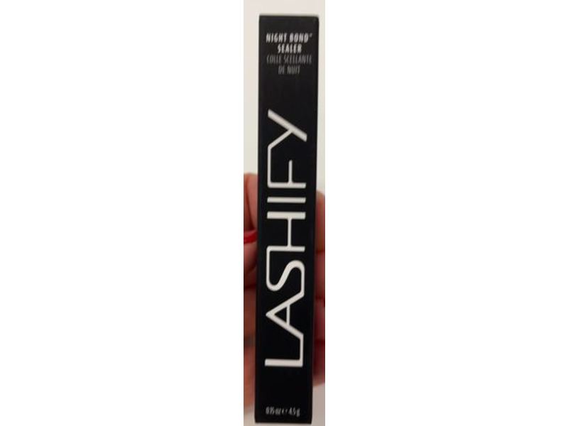Lashify Night Bond Sealer, Black, 0.15 oz/4.5 g