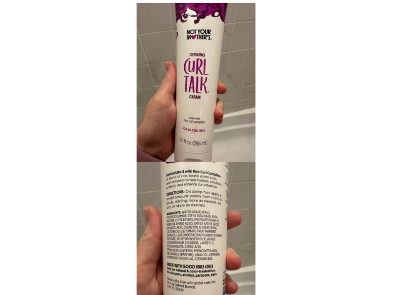 Not Your Mother's Defining Curl Talk Cream, 6 fl oz|177mL