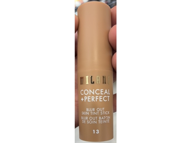 Milani Conceal+Perfect Blur Out Skin Tint Stick, 13-Tan Yellow, 0.286 oz/8.1 g
