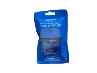 Ashley Belle Collection Moisturizing Spray Hand Sanitizer, Rainfall, 1 fl oz/29.5 mL
