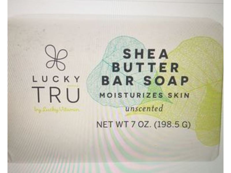 Lucky Vitamin Lucky Tru Shea Butter Bar Soap, 7 oz/198.5 g