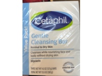 Cetaphil Gentle Cleansing Bar, Normal To Dry Skin, 4.5 oz/127 g, Count 3 - thumbnail 2