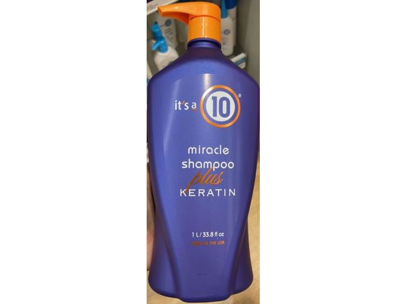 It's A 10 Miracle Shampoo Plus Keratin, 33.8 fl oz/1 L