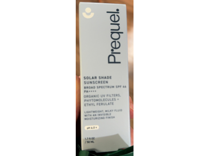 Prequel Solar Shade Sunscreen, SPF 46 PA++++, 1.7 fl oz/50 mL