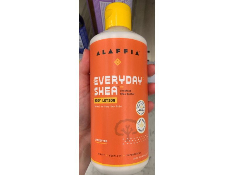 Alaffia Everyday Shea Body Lotion, 16 fl oz/473 mL