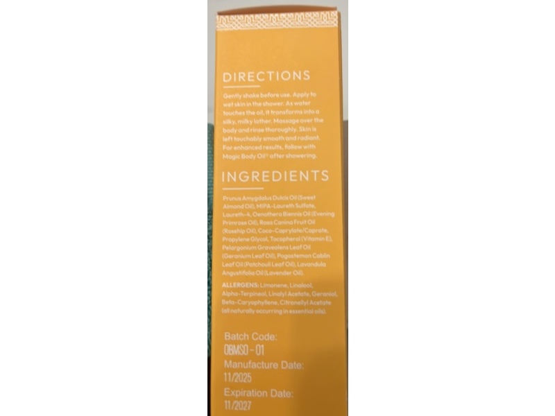 Besque Luxury Shower Oil, 5.1 fl oz/150 mL