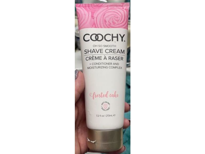 Coochy Oh So Smooth Shave Cream, Frosted Cake, 7.2 fl oz/213 mL