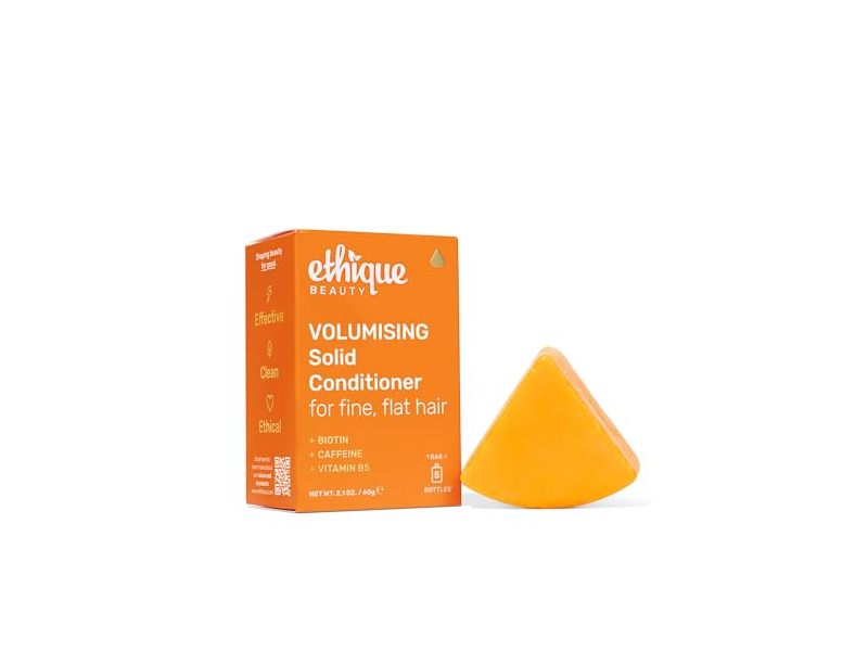 Ethique Volumizing Solid Conditioner, Biotin, Caffeine & Vitamin B5, 2.1 oz/60 g