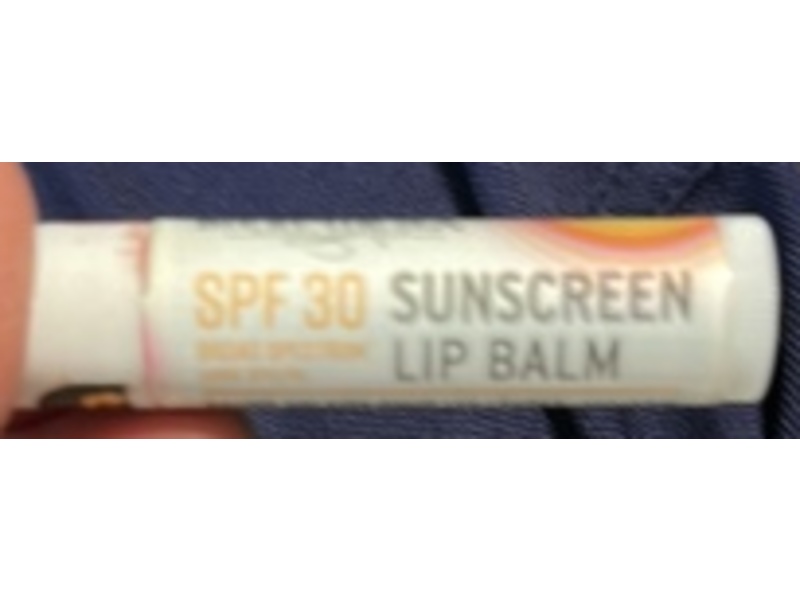Bee by the Sea Tinted Sunscreen Lip Balm, Strawberry Coconut, SPF 30, 0.15 oz/4.2 g