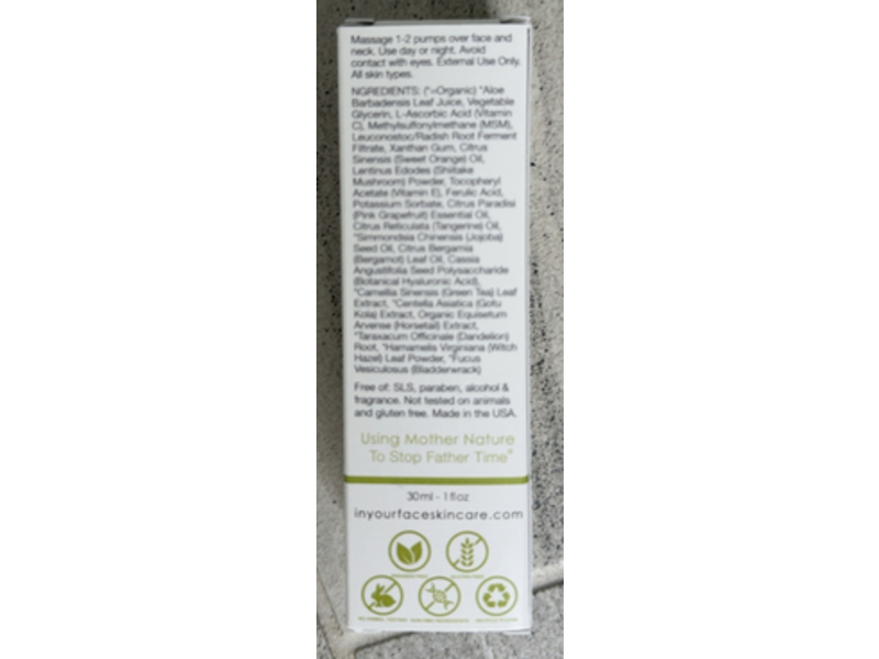 In Your Face Vitamin C Plumping Serum, 1 fl oz/30 mL