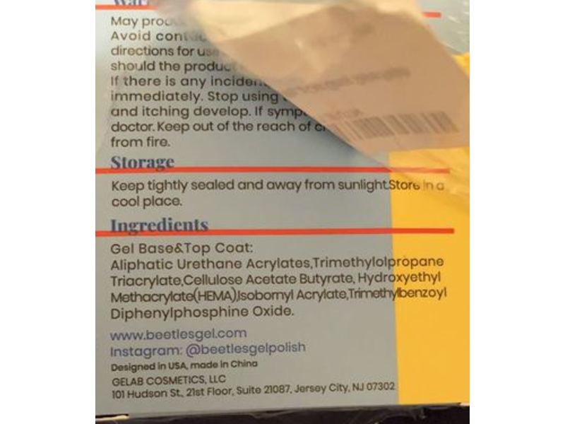 Beetles Gel Base & Top Coat, 1.02 fl oz/30 mL, 2 Count