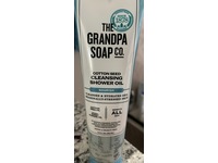 The Grandpa Soap Co. Cleansing Shower Oil, Cotton Seed Oil & Organic Sweet Almond Oil, 9.5 fl oz/280 mL - thumbnail 2