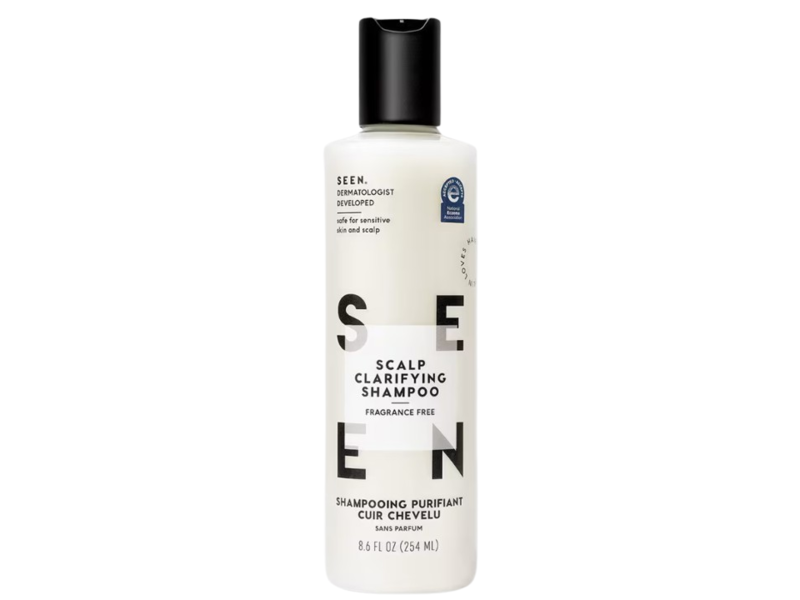 Seen Scalp Clarifying Shampoo, Fragrance Free, 8.6 fl oz/254 mL