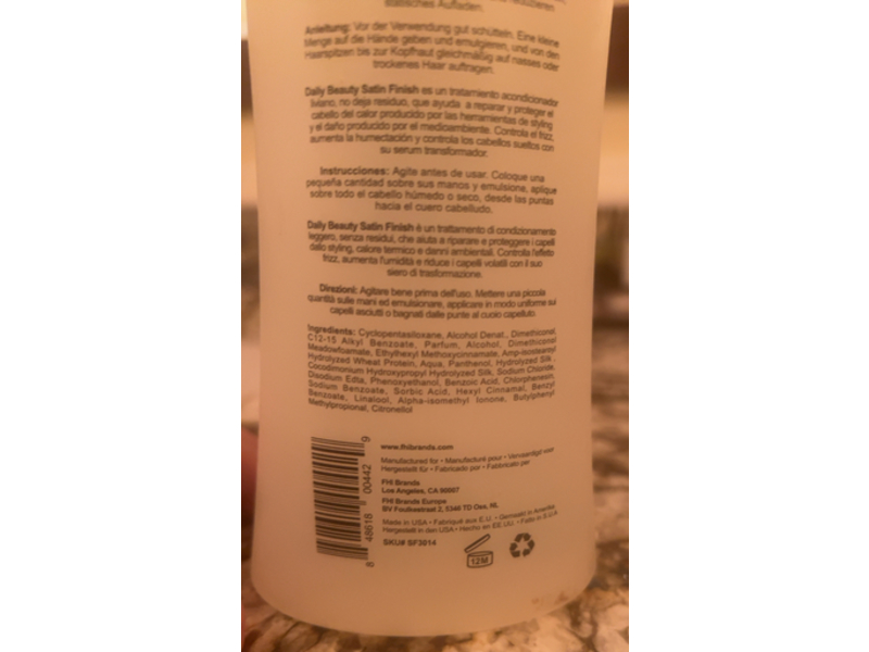 Daily Beauty Satin Finish Treatment, 13.5 fl oz/400 mL