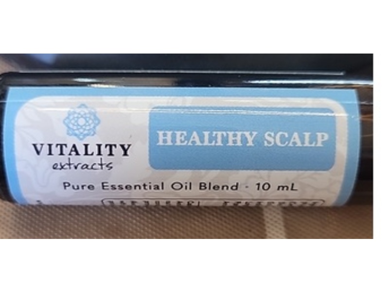 Vitality Extracts Healthy Scalp Essential Oil Roll-On, 10 mL