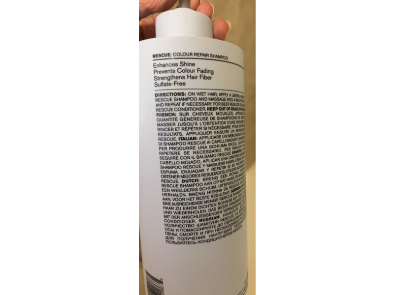J Beverly Hills Rescue Colour Repair Shampoo, 32 fl oz/936 mL