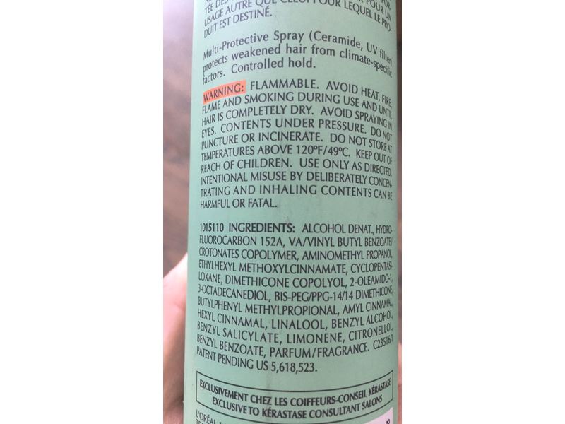 L'Oreal Paris Kerastase Resistance Double Force Multi-Protective Spray, 8.5 oz/240 g