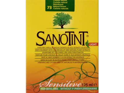 Sanotint Hair Dye, Natural Brown, 125 mL