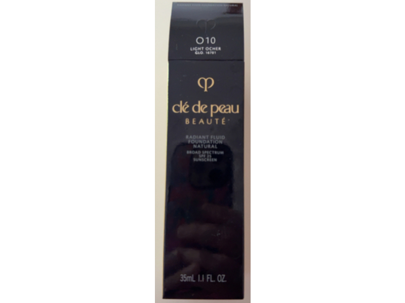 Cle De Peau Beaute Radiant Fluid Foundation, SPF 25, O10 Light Ocher, 1.1 fl oz/35 mL