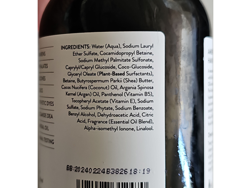 Glow Lab Liquid Hand Wash, Amber & Sage, 300 mL