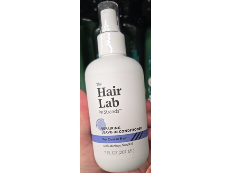 The Hair Lab By Strands Repairing Leave-In Conditioner, Moringa Seed Oil, 7 fl oz/207 mL